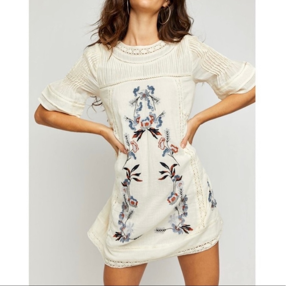 Free People Perfectly Victorian Mini Dress